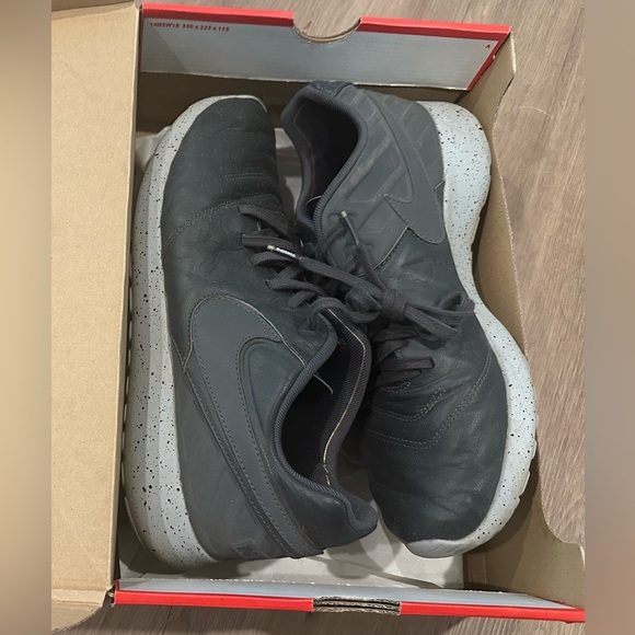Men’s Nike Roshe Tiempo VI Dark Grey / Wolf Grey Sz 10 - Picture 3 of 9